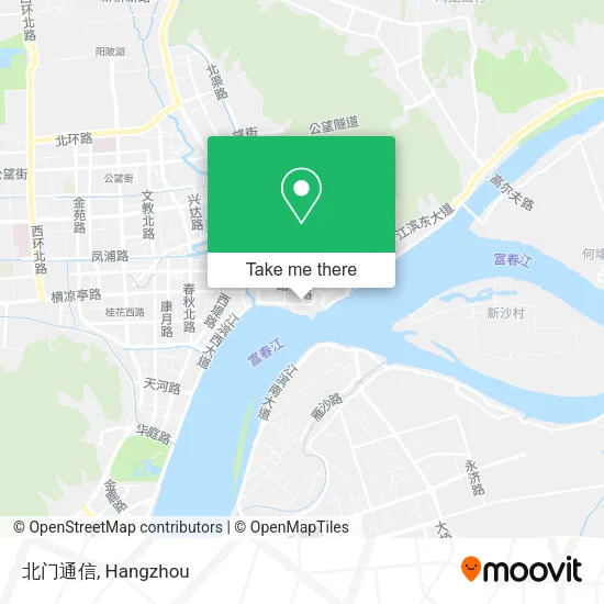 北门通信 map