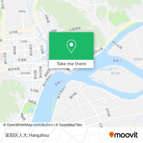 富阳区人大 map