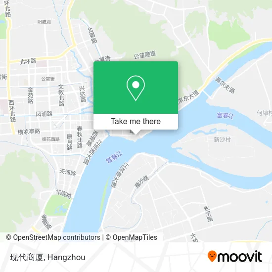 现代商厦 map