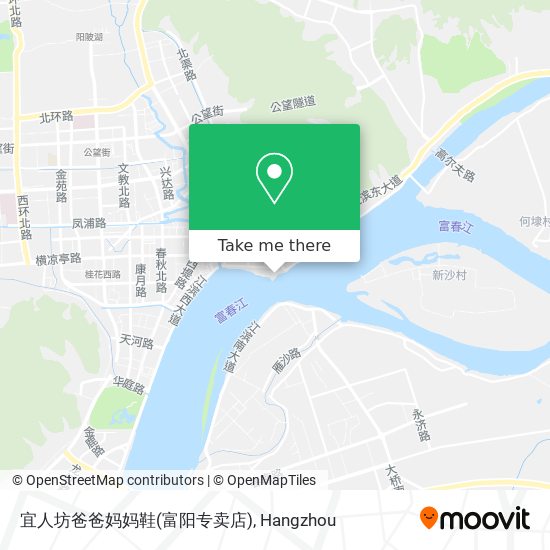 宜人坊爸爸妈妈鞋(富阳专卖店) map