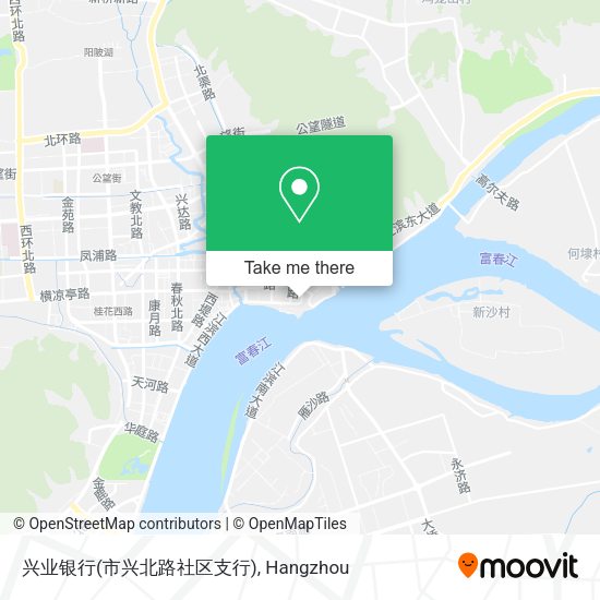 兴业银行(市兴北路社区支行) map