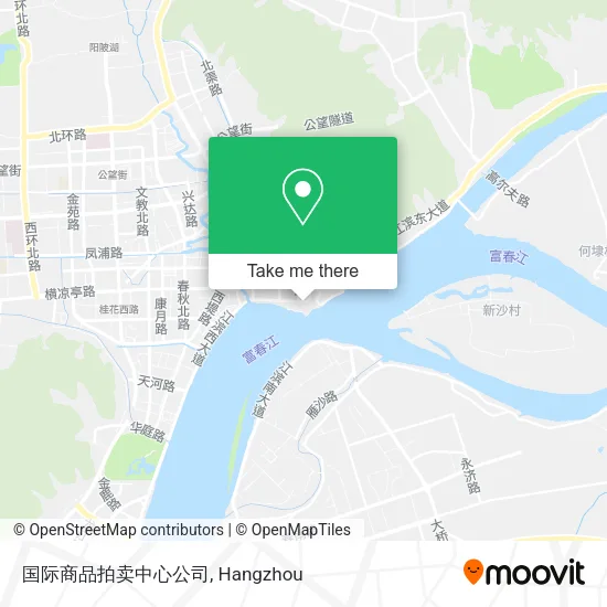 国际商品拍卖中心公司 map