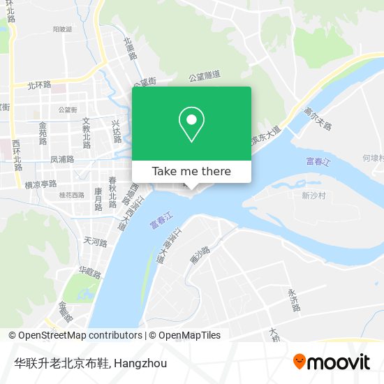 华联升老北京布鞋 map