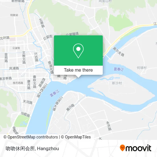 吻吻休闲会所 map