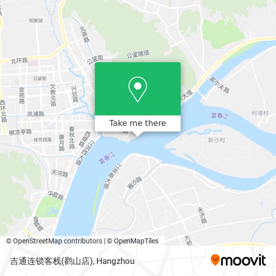 吉通连锁客栈(鹳山店) map
