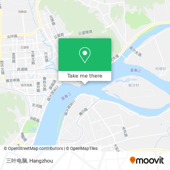 三叶电脑 map