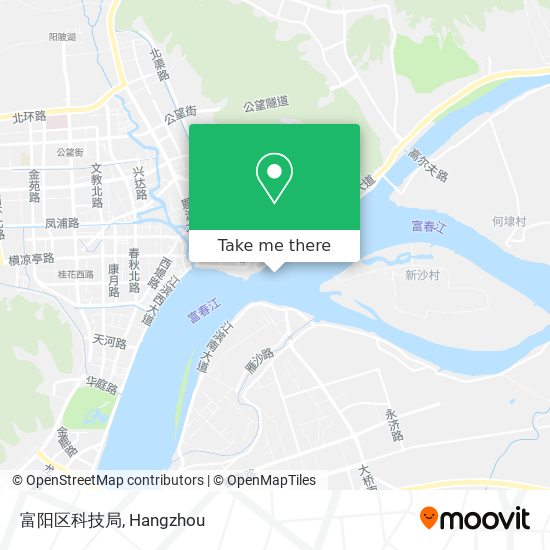 富阳区科技局 map