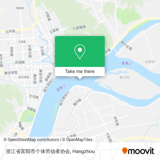 浙江省富阳市个体劳动者协会 map