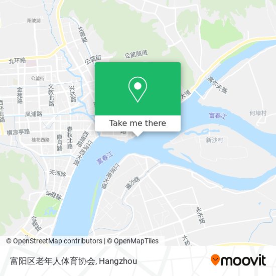 富阳区老年人体育协会 map