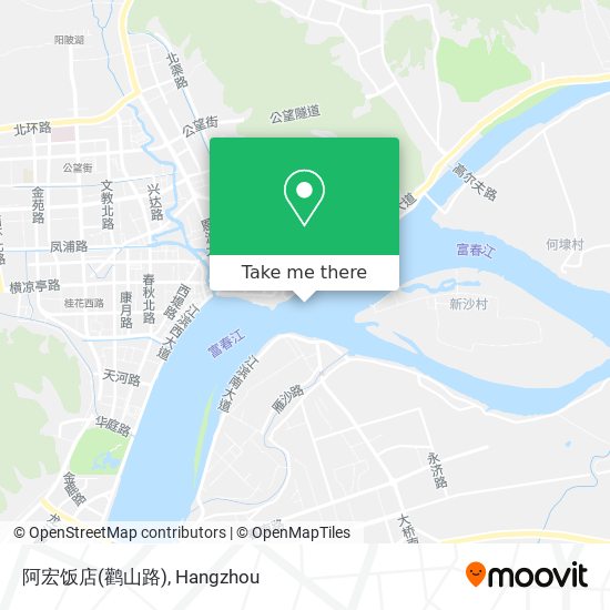 阿宏饭店(鹳山路) map