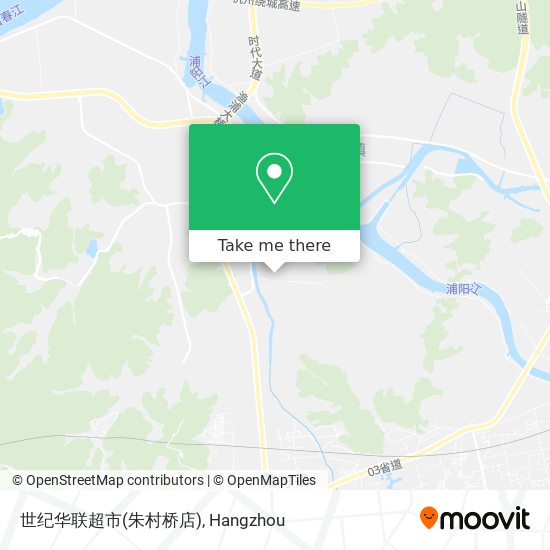 世纪华联超市(朱村桥店) map