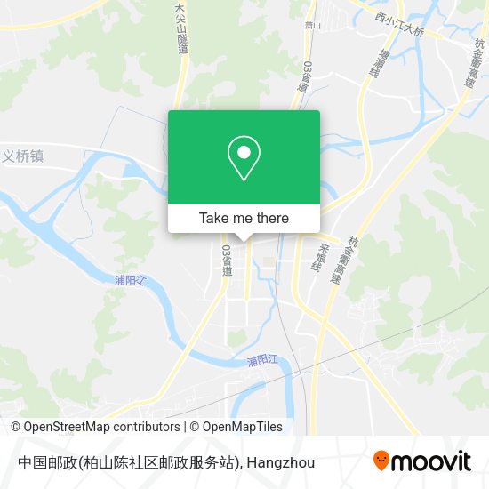中国邮政(柏山陈社区邮政服务站) map