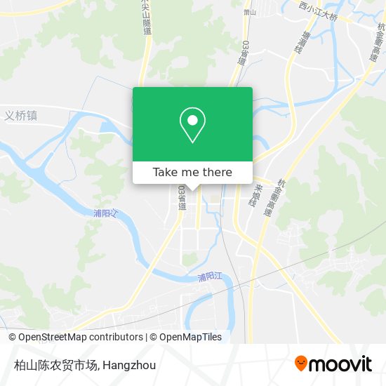 柏山陈农贸市场 map