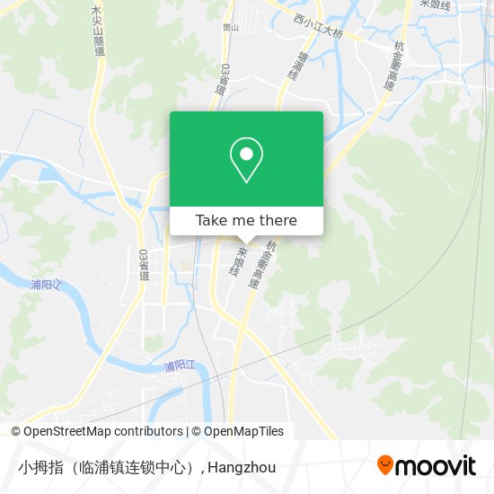小拇指（临浦镇连锁中心） map