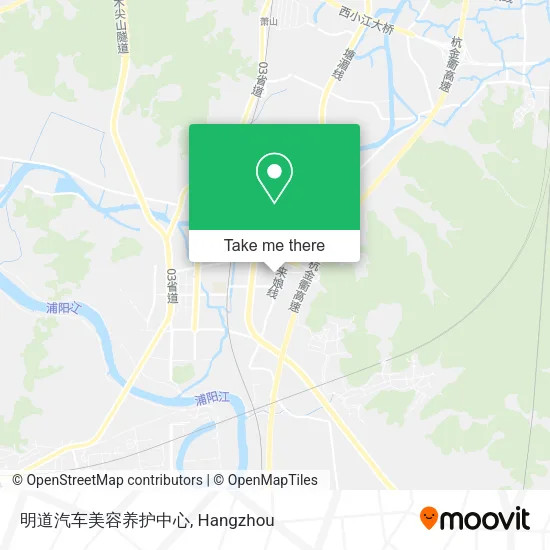 明道汽车美容养护中心 map