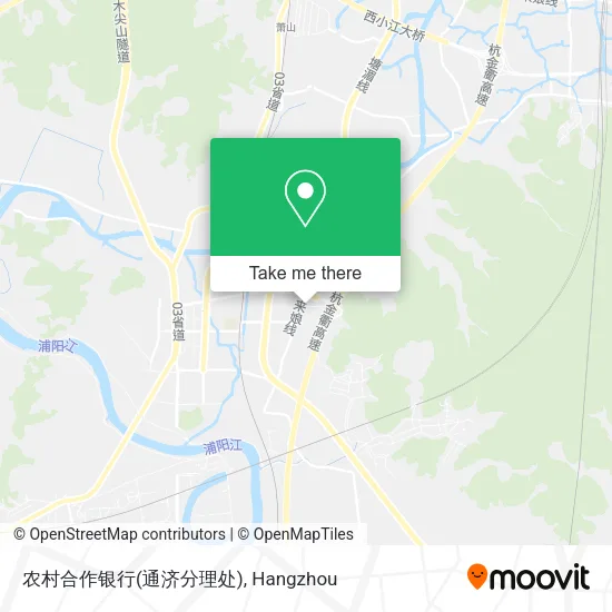 农村合作银行(通济分理处) map
