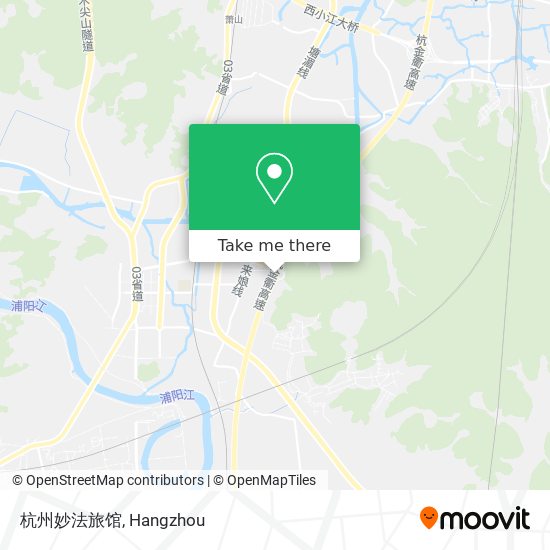 杭州妙法旅馆 map