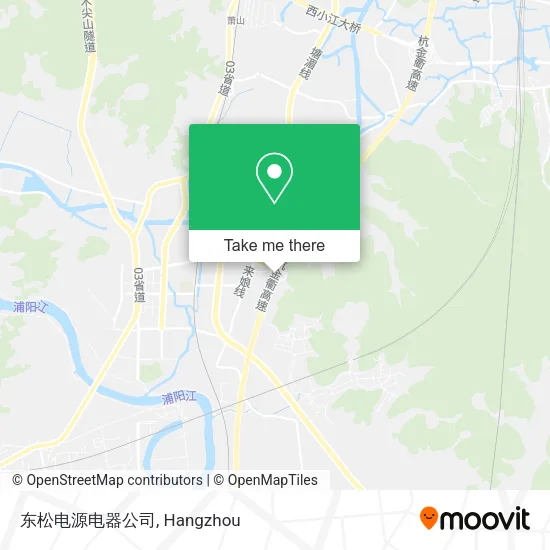 东松电源电器公司 map