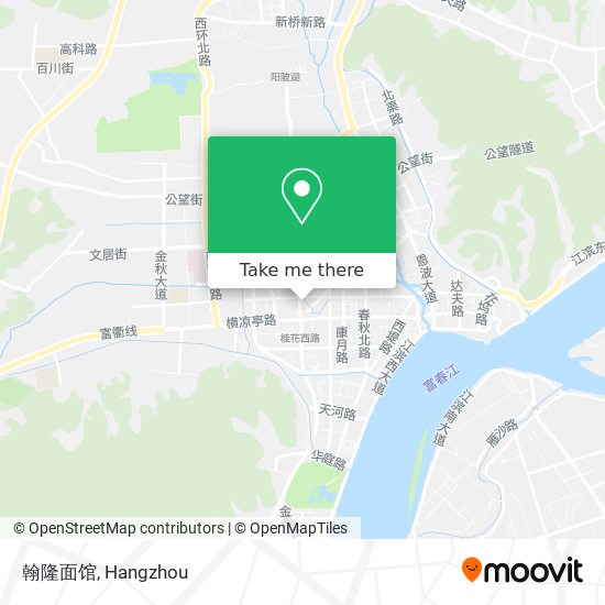 翰隆面馆 map