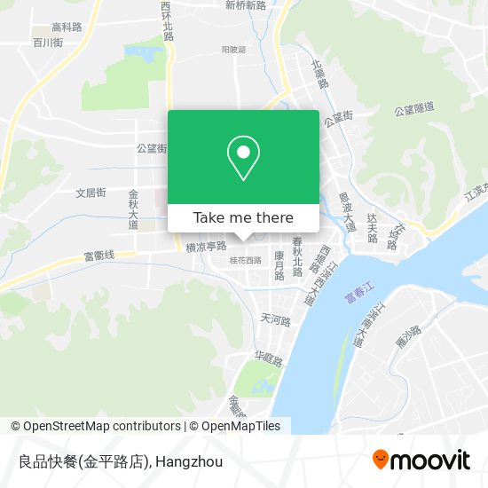 良品快餐(金平路店) map