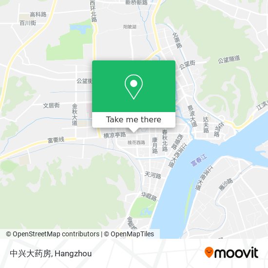 中兴大药房 map