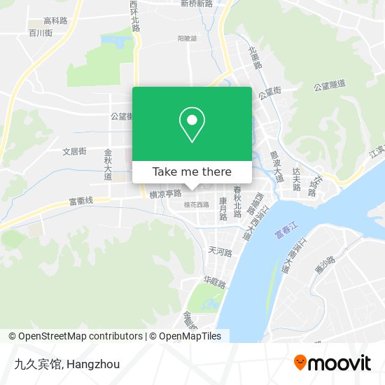 九久宾馆 map
