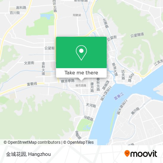 金城花园 map