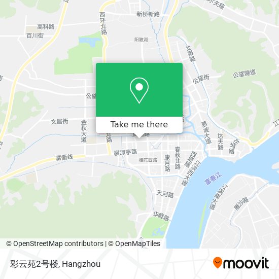 彩云苑2号楼 map