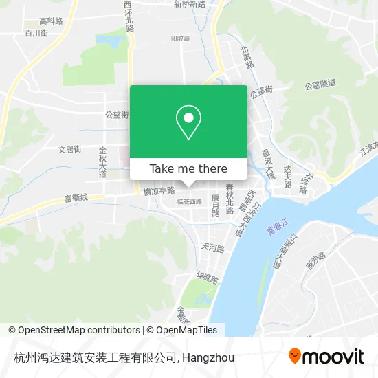 杭州鸿达建筑安装工程有限公司 map