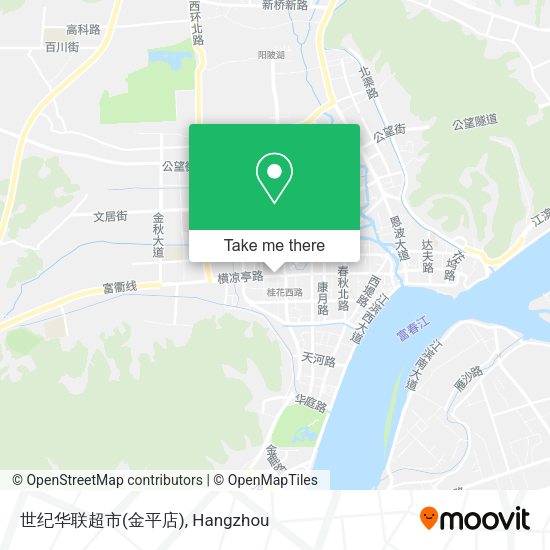 世纪华联超市(金平店) map