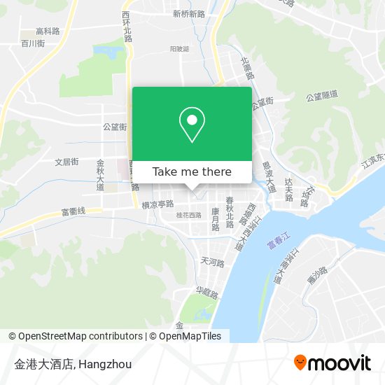 金港大酒店 map