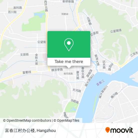 富春江村办公楼 map
