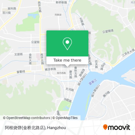 阿根烧饼(金桥北路店) map