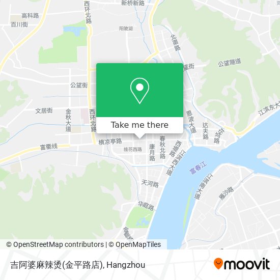吉阿婆麻辣烫(金平路店) map