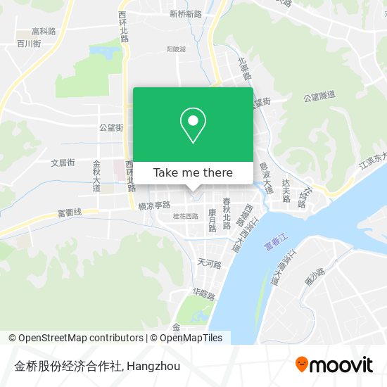 金桥股份经济合作社 map