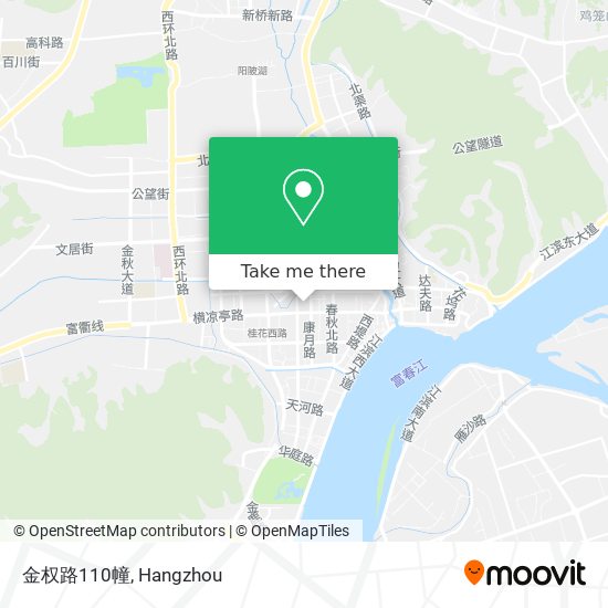 金权路110幢 map