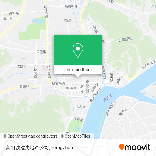 富阳诚建房地产公司 map