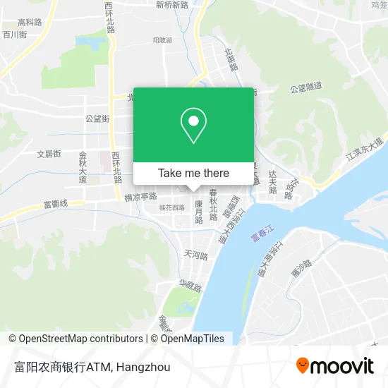富阳农商银行ATM map