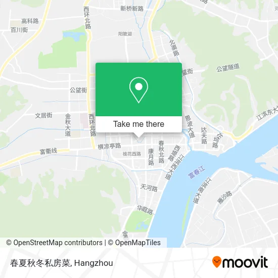 春夏秋冬私房菜 map