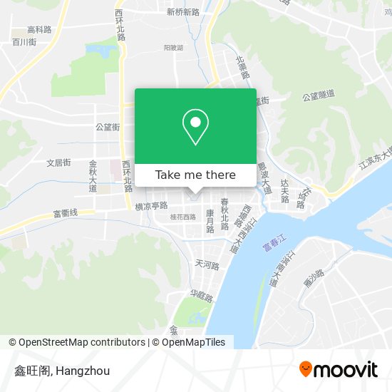 鑫旺阁 map