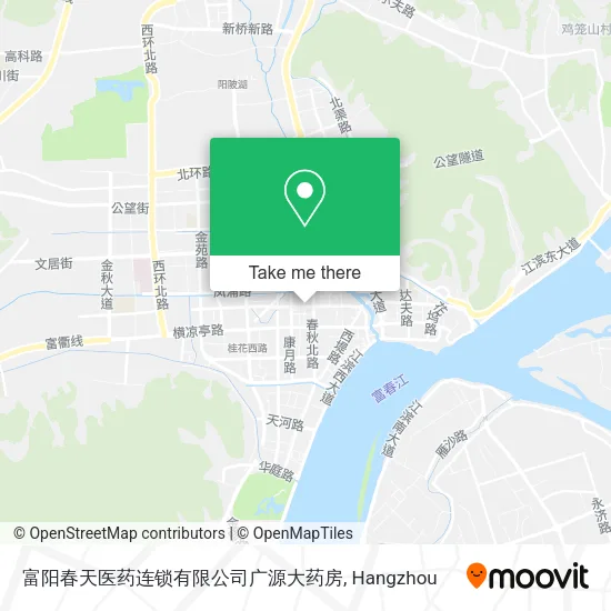 富阳春天医药连锁有限公司广源大药房 map