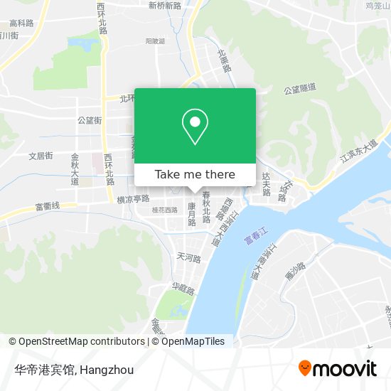 华帝港宾馆 map