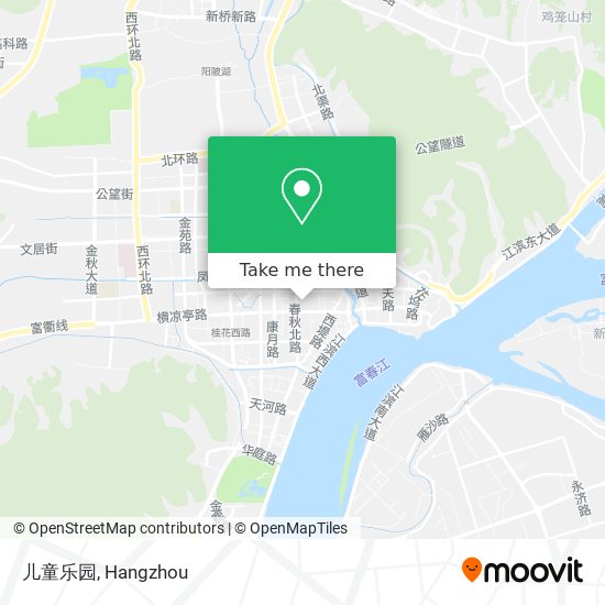 儿童乐园 map