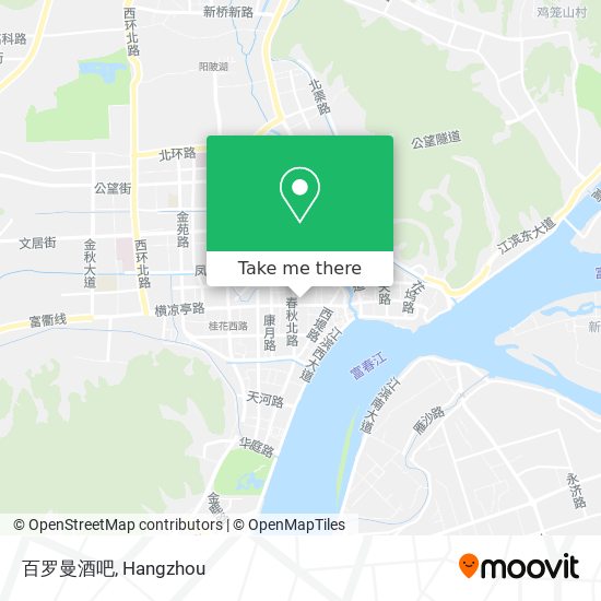 百罗曼酒吧 map