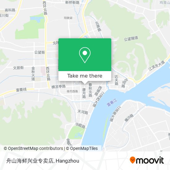 舟山海鲜兴业专卖店 map