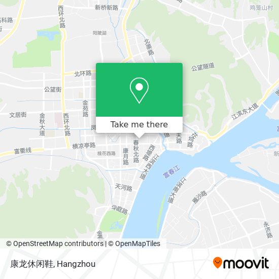 康龙休闲鞋 map