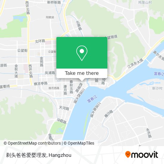 剃头爸爸爱婴理发 map