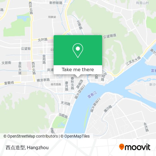 西点造型 map