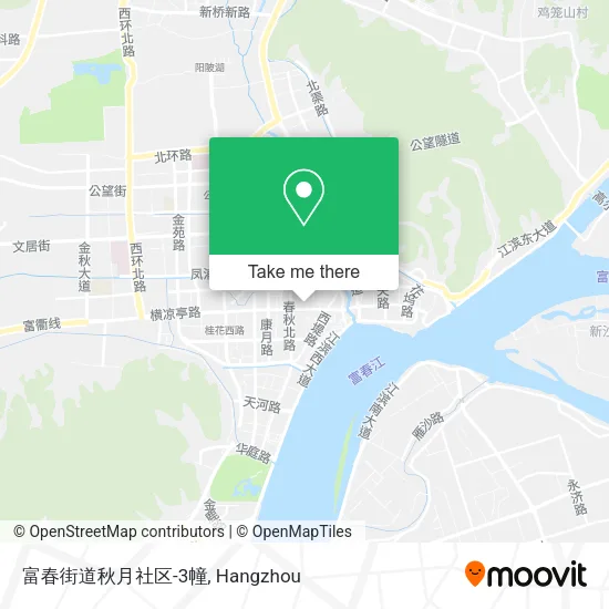 富春街道秋月社区-3幢 map