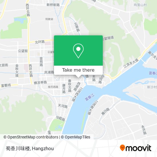 蜀香川味楼 map